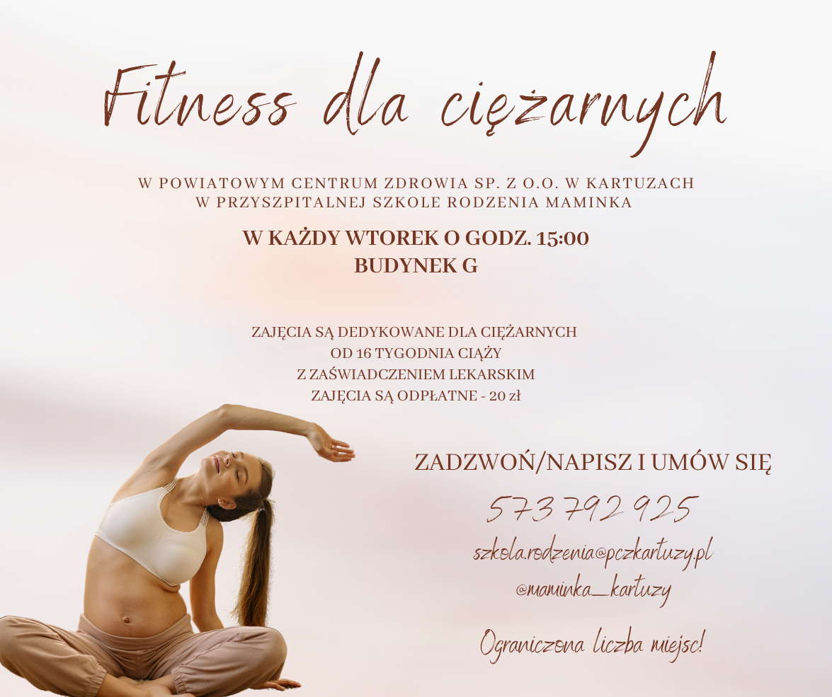 Zapraszamy na zajęcia fitness dla kobiet w ciąży