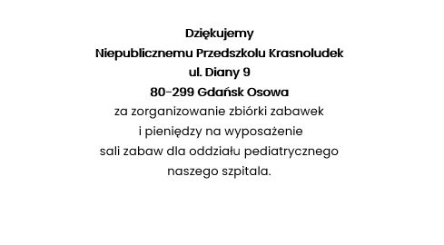 Podziękowanie