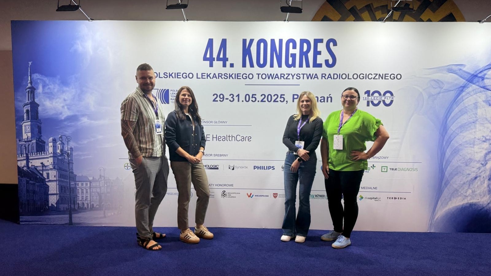 Przedstawiciele naszego szpitala na najważniejszym wydarzeniu naukowo-szkoleniowym w dziedzinie diagnostyki obrazowej w Polsce